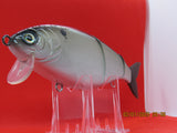 7" 3 PCS Custom Colors Wake Shad Silver Shad