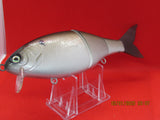 7" 3 PCS Custom Colors Wake Shad Silver Shad