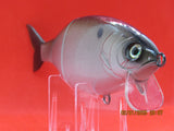 7" 3 PCS Custom Colors Wake Shad Silver Shad