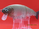 7" 3 PCS Custom Colors Wake Shad Silver Light Brown Back Shad