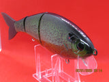 7" 3 PCS Custom Colors Wake Shad Pumpkin Sunfish