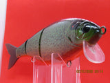 7" 3 PCS Custom Colors Wake Shad Pumpkin Sunfish