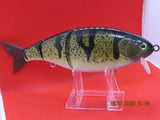 7" 3 PCS Custom Colors Wake Shad Dark Perch