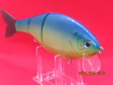 7" 3 PCS Custom Colors Wake Shad Chartreuse