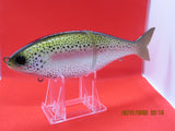 7" 2 pc Glide  Shad Green  Back Rainbow