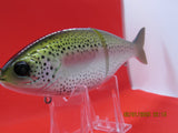7" 2 pc Glide  Shad Green  Back Rainbow