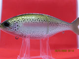 7" 2 pc Glide  Shad Green  Back Rainbow