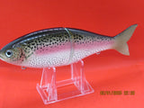 7" 2 pc Glide  Shad Brown Back Rainbow