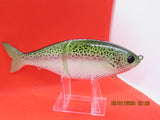7" 2 pc Glide  Shad Green  Back Rainbow