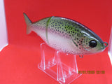 7" 2 pc Glide  Shad Green  Back Rainbow