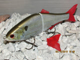 8.5” Alabama shad sinking