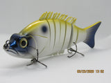 6" Soft kevlar jointed lures ..Bone shad1