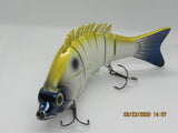 6" Soft kevlar jointed lures ..Bone shad1