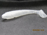 10 pcs of FWL swimmers 3.8" pearl white..