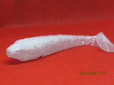 10 pcs of FWL swimmers 3.8" pearl white..