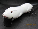 6" FWL Muskrat Snow White