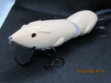 6" FWL Muskrat Bone white belly