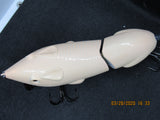 6" FWL Muskrat Bone white belly