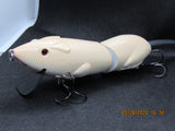 6" FWL Muskrat Bone white belly