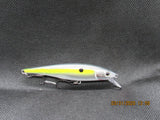 3 1/2" Pro series jerkbait in  Chart shad