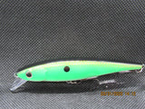 3 1/2" Pro series jerkbait lime shad