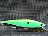 3 1/2" Pro series jerkbait lime shad