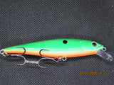 3 1/2" Pro series jerkbait lime shad