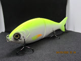 7" 2 pc Glide Mellow Yellow Shad