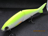7" 2 pc Glide Mellow Yellow Shad