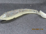 10 pcs of FWL swimmers 3.8" blue flash minnow