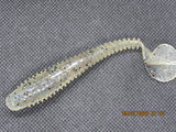 10 pcs of FWL swimmers 3.8" blue flash minnow