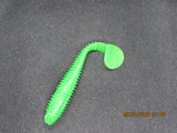 10 pcs of FWL swimmers 3.8" lime minnow
