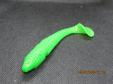 10 pcs of FWL swimmers 3.8" lime minnow