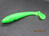 10 pcs of FWL swimmers 3.8" lime minnow