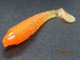 10 pcs of FWL swimmers 3.8" pumpkin