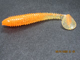 10 pcs of FWL swimmers 3.8" pumpkin