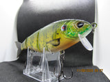 7" 3 PCS Custom Colors Wake Shad in Bluegill