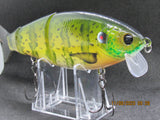 7" 3 PCS Custom Colors Wake Shad in Bluegill