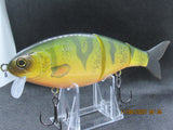 7" 3 PCS Custom Colors Wake Shad in Perch